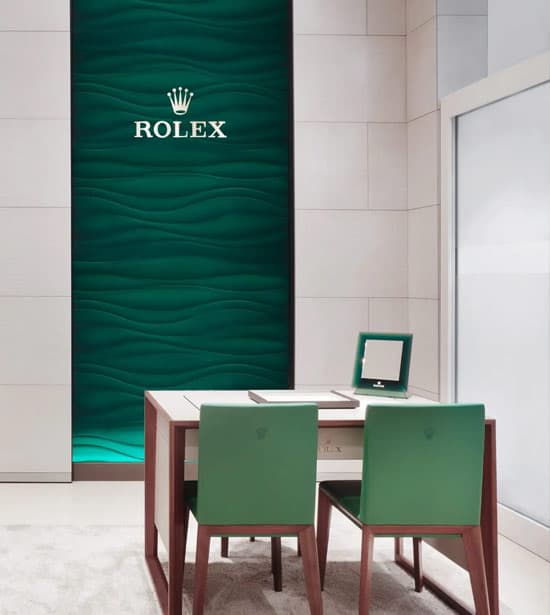 Rolex Showroom Juwelier Abeler Räumlichkeiten