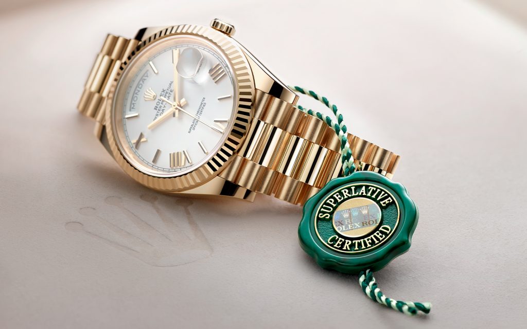 Zertifizierte Rolex Uhr